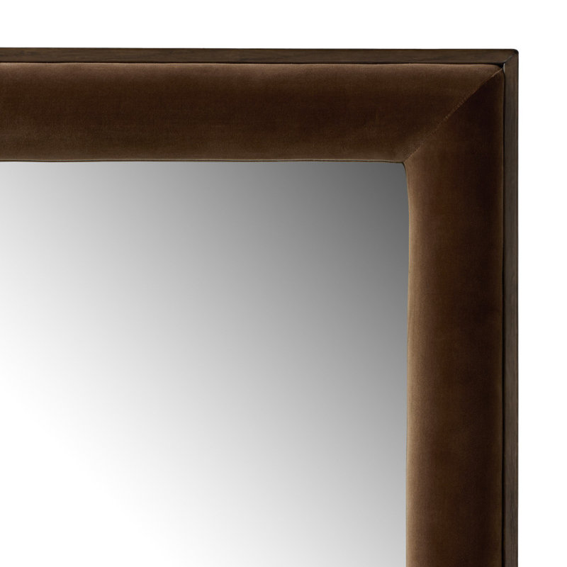 Velaz Rectangle Floor Mirror, Surrey Mink