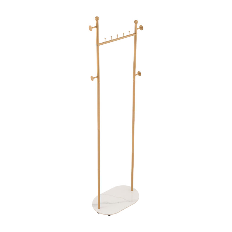 Adjustable Clothing Rack, Gold