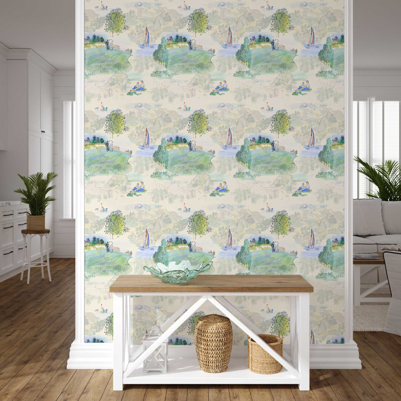 Rouleau de papier peint L 33 pi x l 20,5 po Yuki Osada Reve De Paris