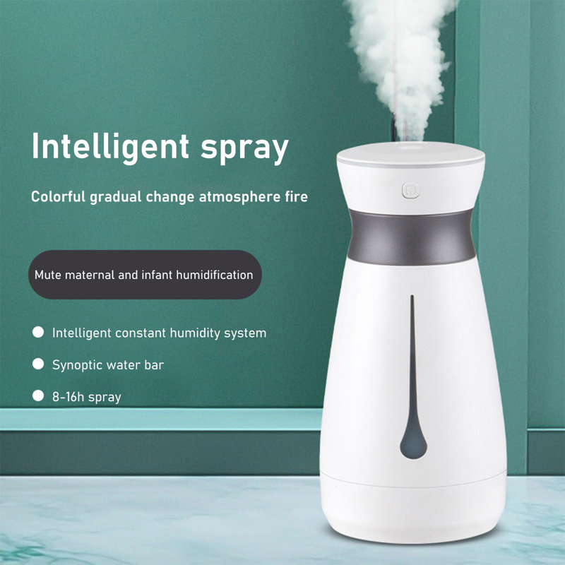 Humidificateurs à brume fraîche pour bébés Humidificateur silencieux et petit pour table de chevet pour chambre à coucher