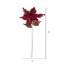 Tige de Noël artificielle 20 po Poinsettia-1394577581-1394577569
