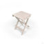 Table de bistro pliante d'extérieur en PEHD entièrement assemblée et recyclée Riverstone