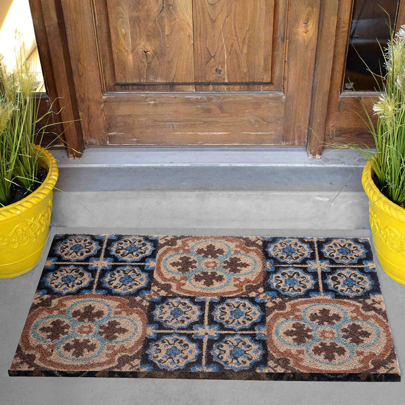 Zechariah Non-Slip Indoor Doormat, 70cm W x 40cm L