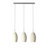 Kepley 3 - Light Matte Nickel Kitchen Island Pendant