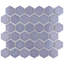 Carreau de mosaïque en porcelaine pour plancher et mur Hex 10-7 / 8 "x 12-5 / 8" Hudson-63909853