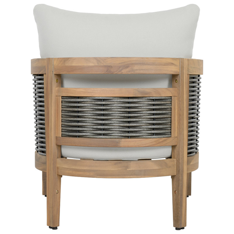 Daun Patio Chair Set Of 2, Natural