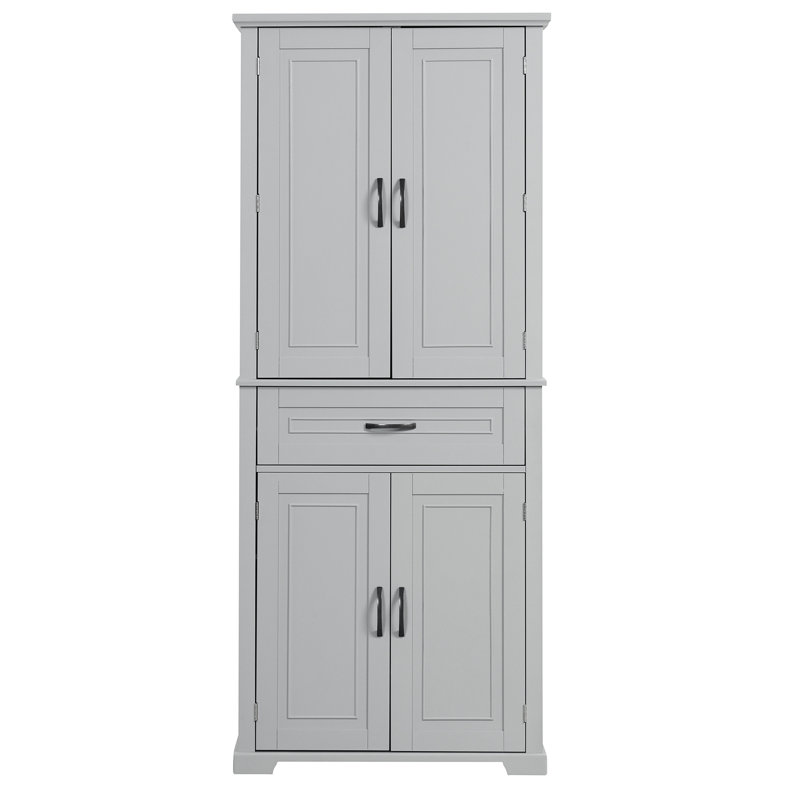Rangement de salle de bain: Gardez votre armoire organisée et bien rangée avec un accès facile, Gris