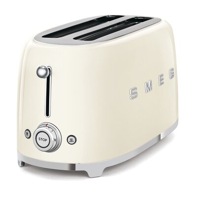 SMEG 50's Retro Style Aesthetic 4 Slice Toaster -  TSF02CRUS