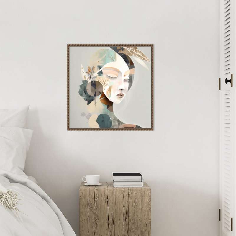 «Piper» par Bella Eve, reproduction d'art sur toile encadrée, H 22 po x l 22 po