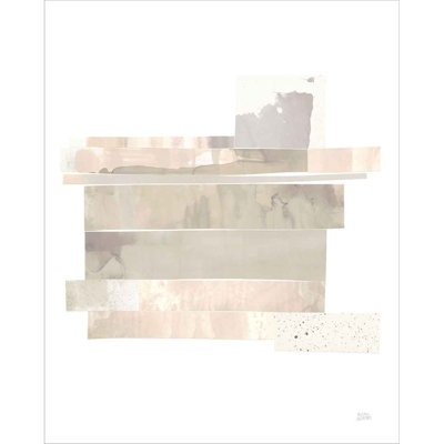 «Stacks IV Neutral B» par Melissa Averinos, art mural sur toile