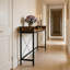 Table de canapé avec prise électrique, console, table de chevet