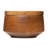 Rounded Edge Efran Wooden Bowl with Lid - Jumbo 4-Pack
