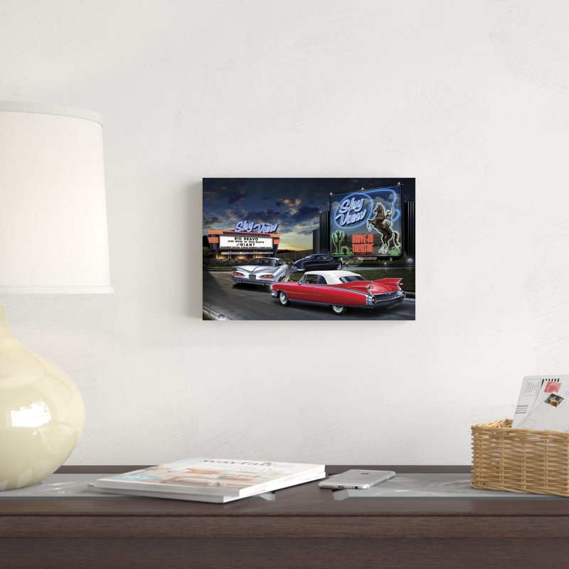 Diners And Cars IV, H 8 po x l 12 po x P 1,25 po