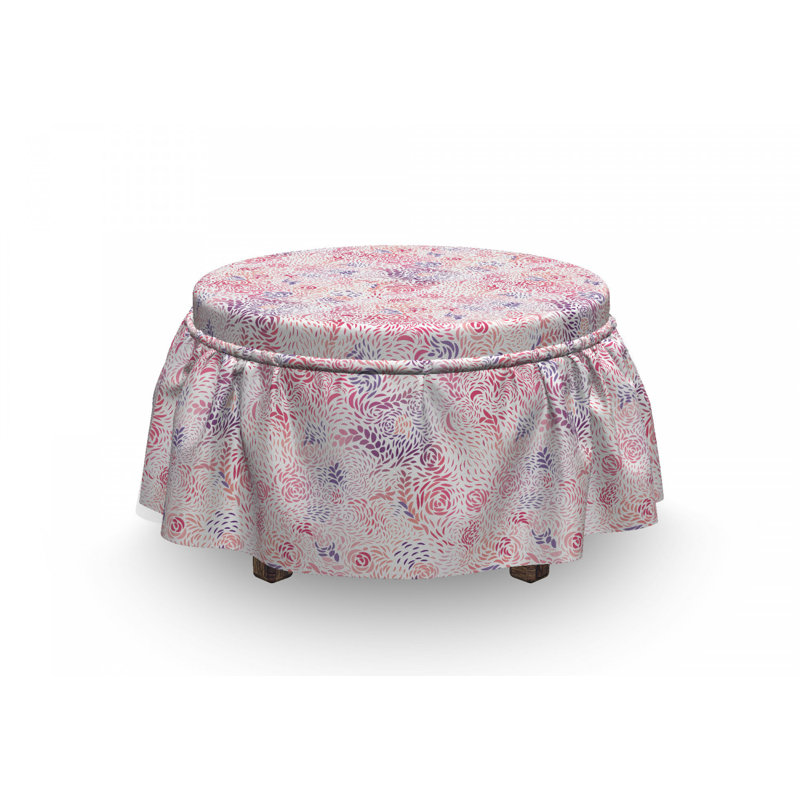 Housse pour repose-pieds de rose abat-jour