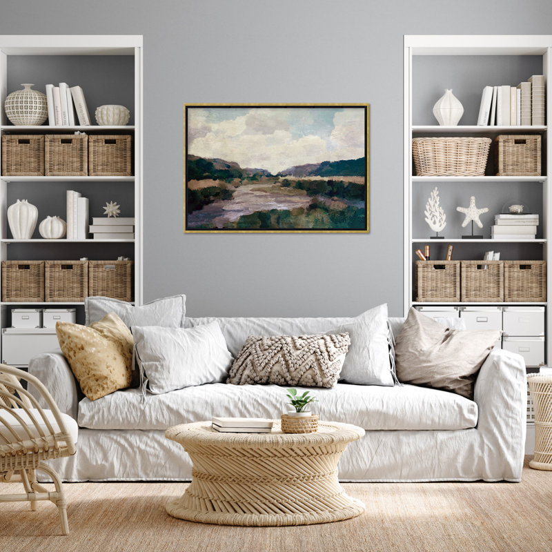 Nature Inspired Kernow Stream by Dan Hobday, 30" H x 40" W