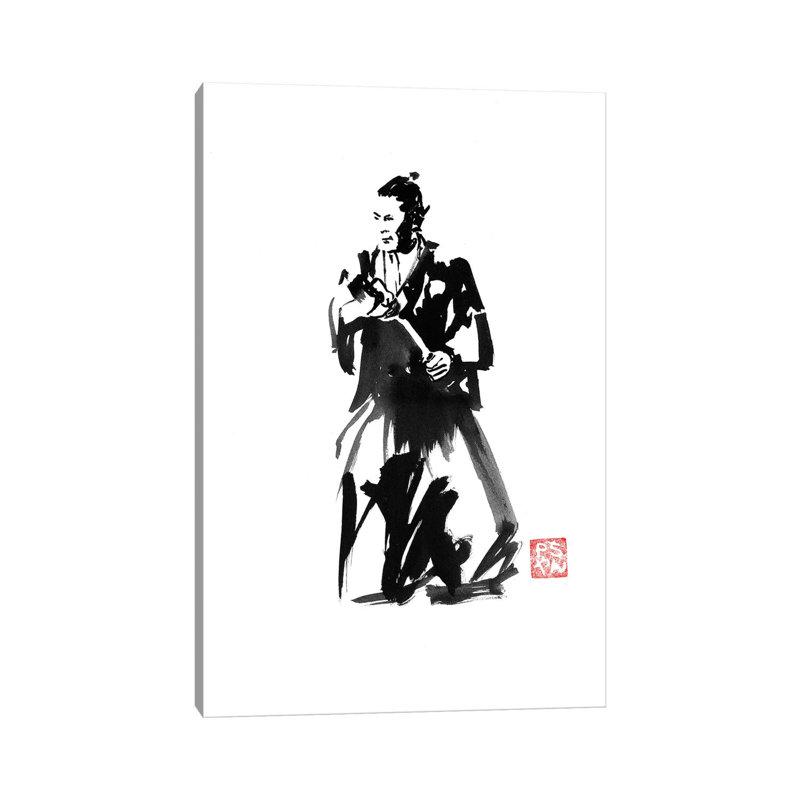 Yojimbo by Péchane - Print on Canvas, Wrapped Canvas, 101.6 cm H x 66.04 cm W x 3.175 cm D