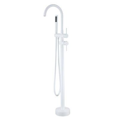 Freestanding Bathtub Faucet with Hand Shower