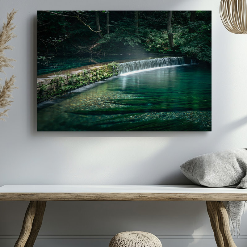 Reproduction d'art sur toile Serene Landscape, 11 x 14 in