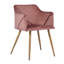 Sofiya 47cm H Velvet Upholstered Armchair-569084837-569084836