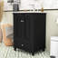 Meuble-lavabo intemporel: style rétro, rangement personnalisable-1802135386
