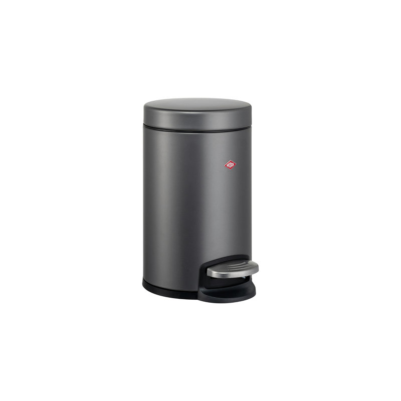 Cosmetic Bin 3L Step On Kitchen Trash Can - 3L, Matt Graphite