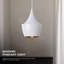 Whalen 1 - Light Gold Pendant