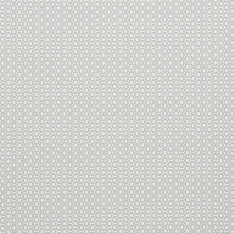 Papier peint Schumacher x Studio Bon Queen B, Gris