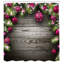 Rideau de douche avec branches et crochets christmas rustique-22028282