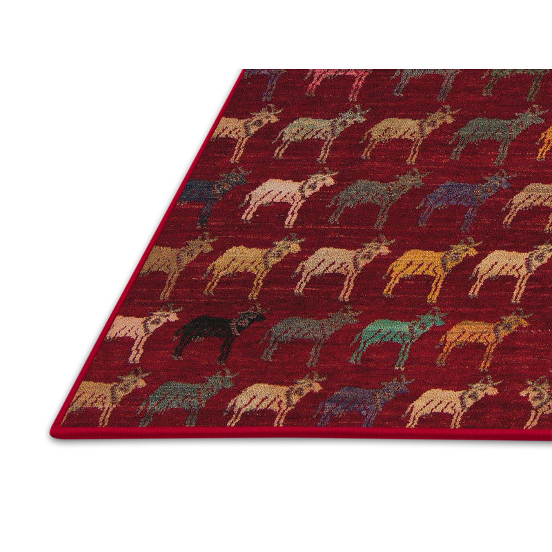 Tapis abstrait moderne 5419, Rectangle 8 pi x 10 pi