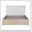 Tête de lit tapissier plateforme avec ports de charge USB Tablettes intégrées Pied de lit Rangement mobilier de chambre 1pc-1500636299