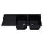 45.69'' L Single Bowl Granite Kitchen Sink
