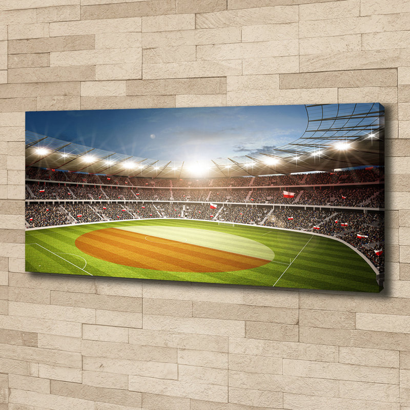 Poland Stadium 1 Piece Wall Art on Canvas