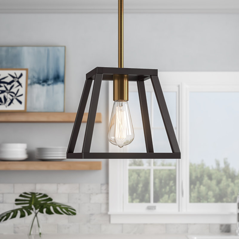 Luminaire suspendu géométrique à 1 lumière Casale