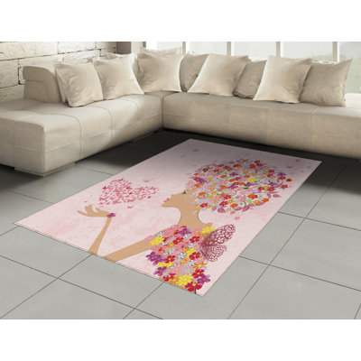 Pittsfield Floral Hand Woven Area Rug