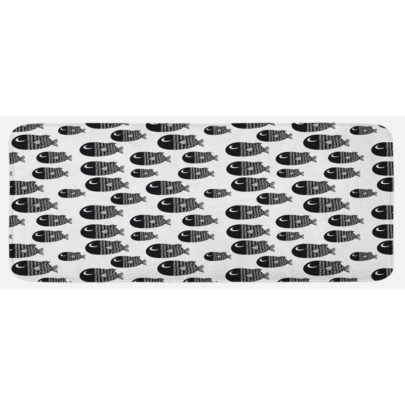 Tapis de cuisine poisson