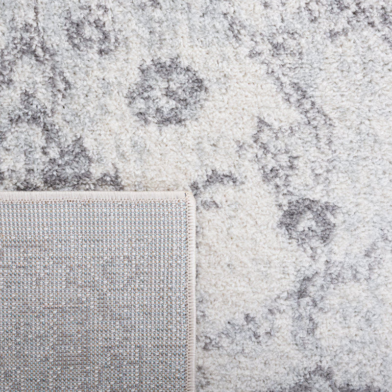 Tapis Hawtree 281 ivoire / gris, Carré 6 pi 7 po