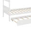 Lit simple en bois avec lit gigogne-512509989
