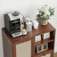 Buffet en rotin avec tablette réglable