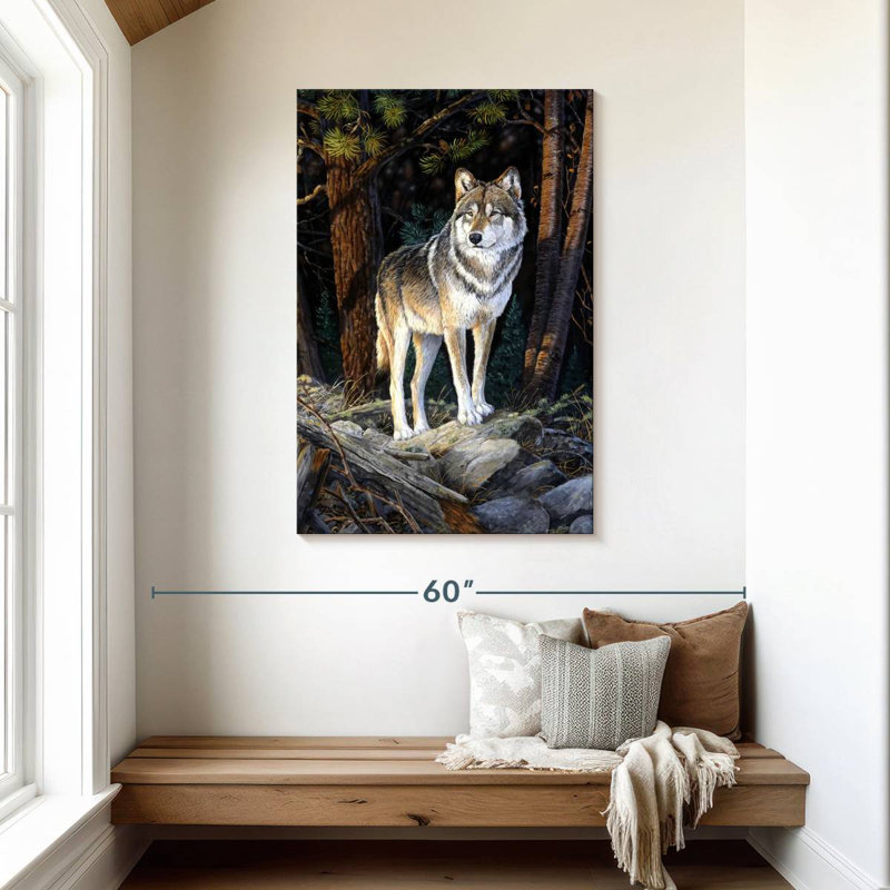 Brampt Solitary Sentinel, 45" H x 30" W
