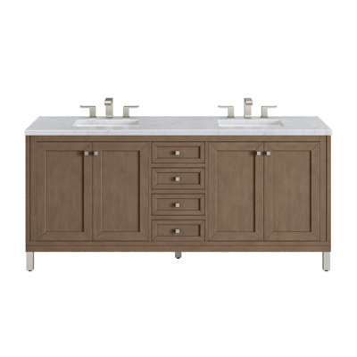 Chicago 72'' W Double Vanity