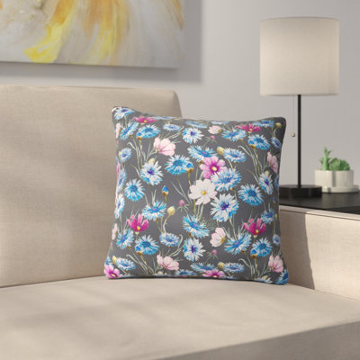 Coussin lombaire floral à maïs