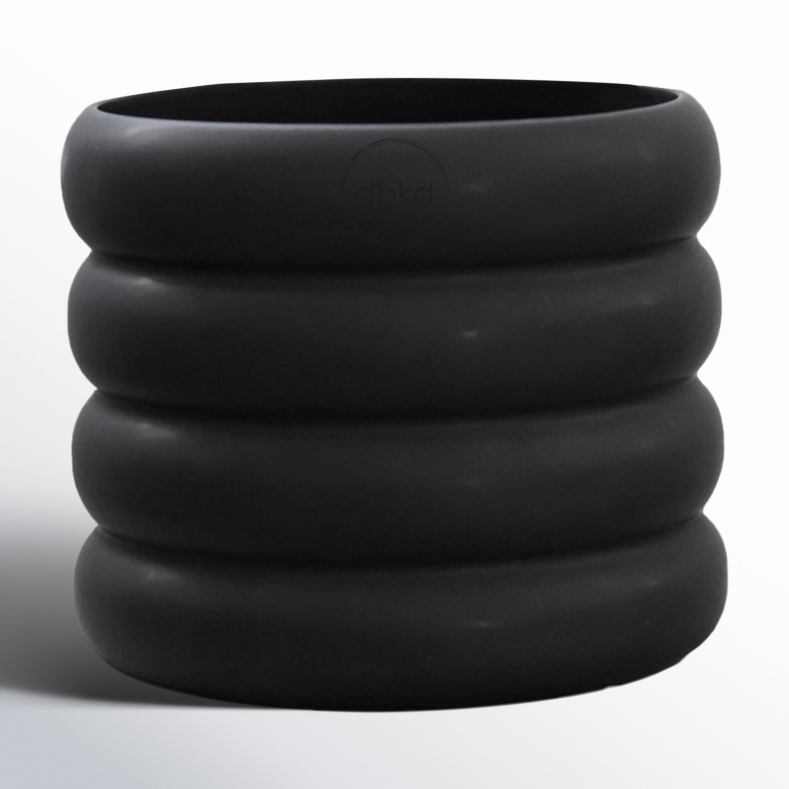 Ceramic Table Vase, 5.12" H x 5.51" W x 5.51" D