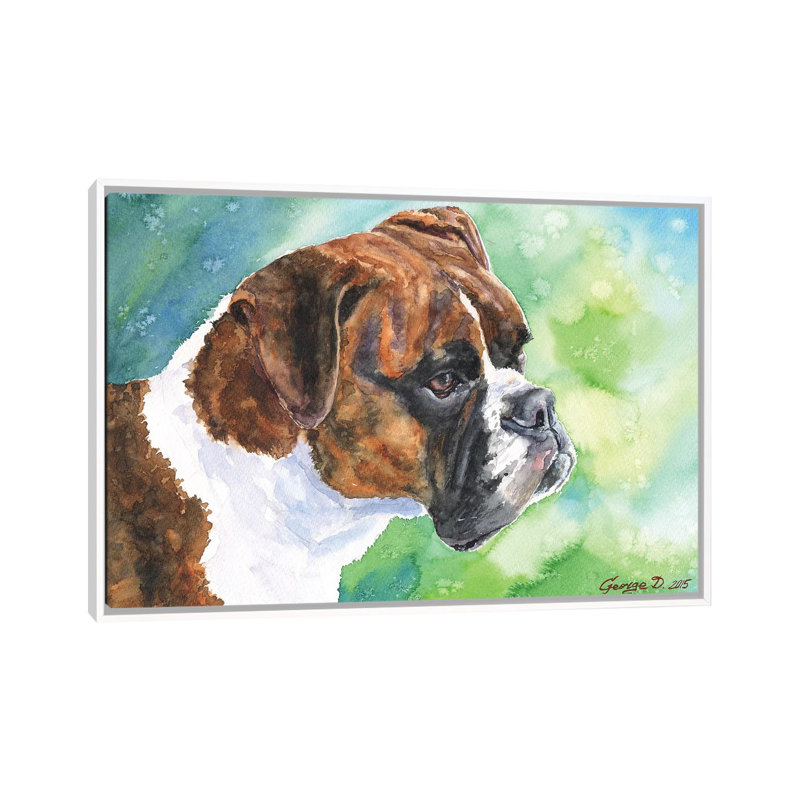Décoration murale pour enfants Blade, H 40 po x l 60 po x 1,5 po, Toile blanche encadrée