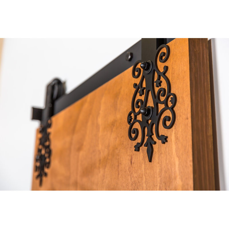 Ensemble de quincaillerie pour porte de grange simple standard Bullet Premium, 96 po
