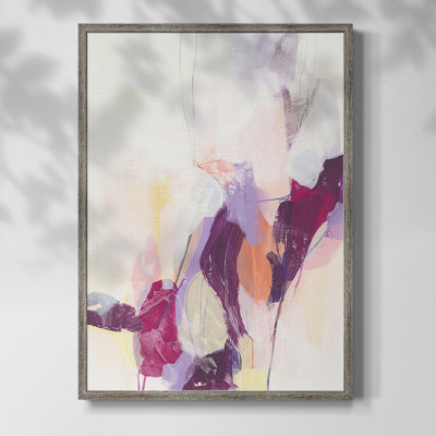 Impression polaire magenta polaire I - bois massif