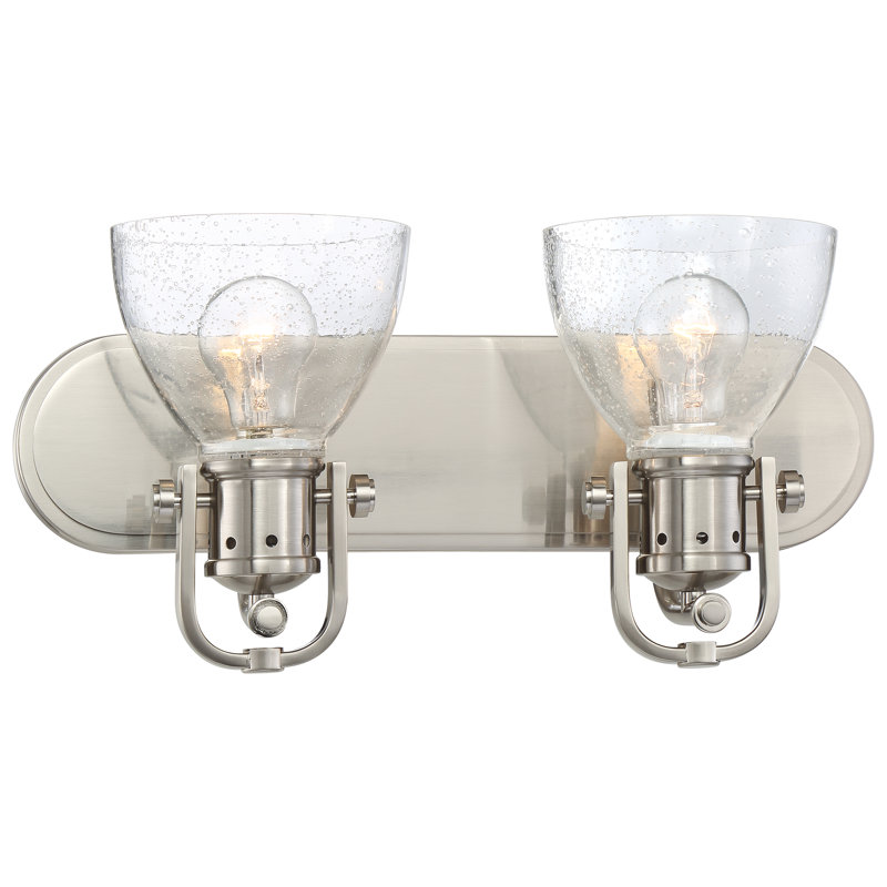 Hokku Designs Brightmoor Brushed Nickel Vanity Light
