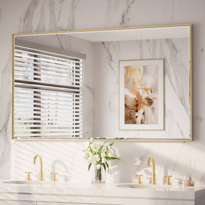 Areiona Beveled Bathroom Accent Vanity Mirror
