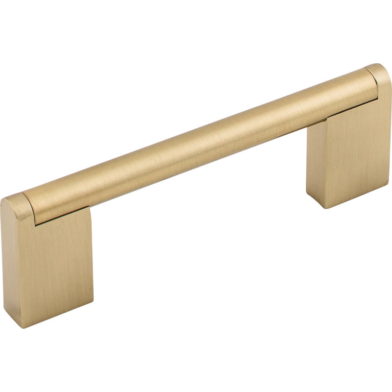 Princetonian Bar Pull, Honey Bronze, 3 3/4" Center to Center