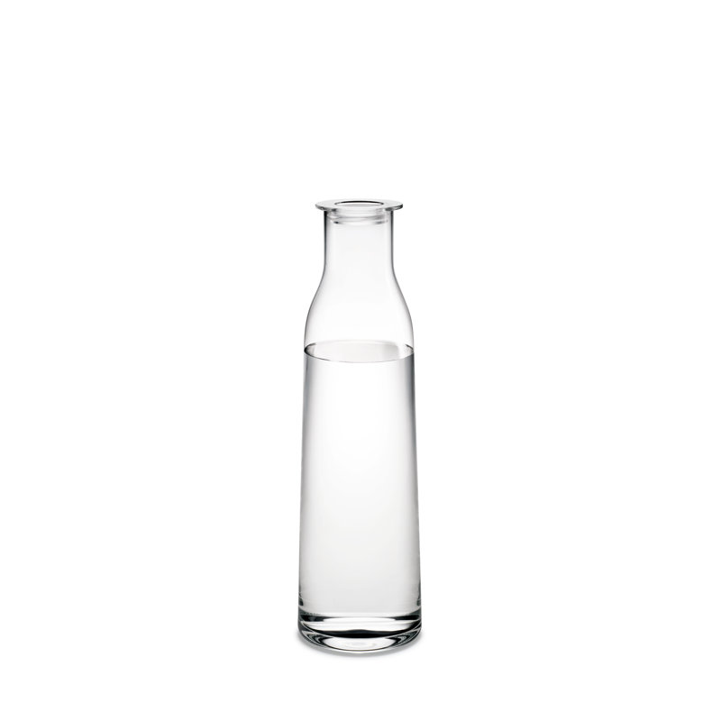 Minima Glass Carafe, 12.6" H x 3.74" W x 3.74" D