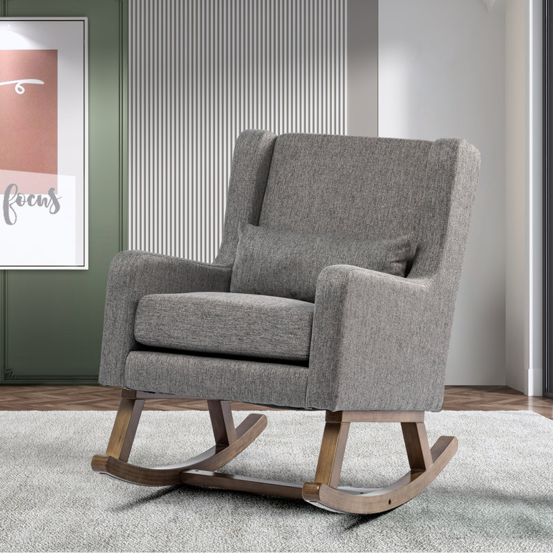Chaise berçante, Gris foncé